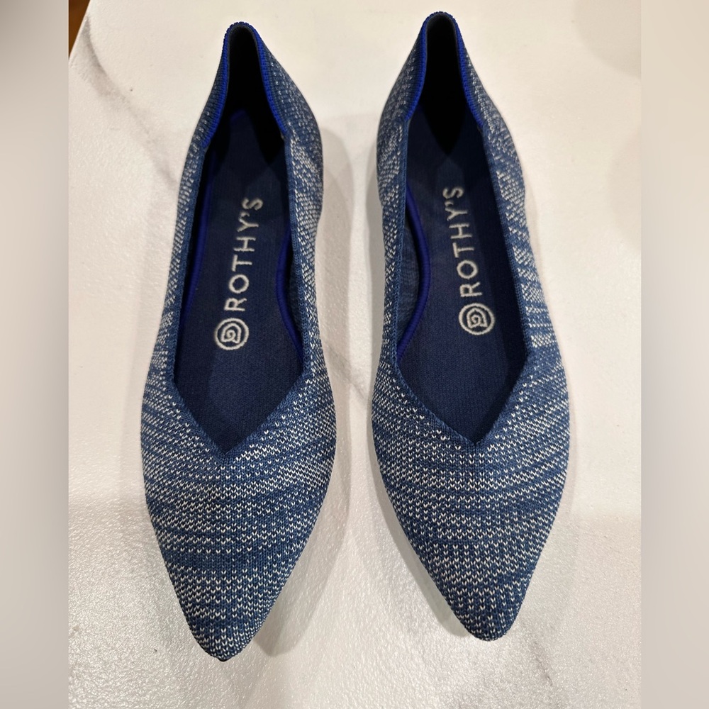 Fun pair for slip on Rothy’s flat.